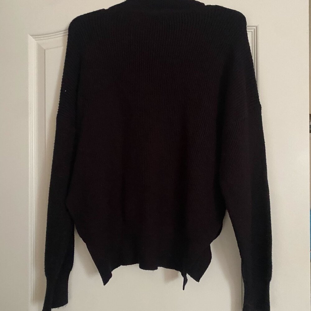 Black Turtleneck Sweater